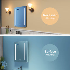 LED Mirror Medicine Cabinet(24x30)